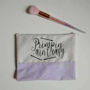 Cosmetic Bag, Makeup Bag, Makeup Pouch, Zipper Bag